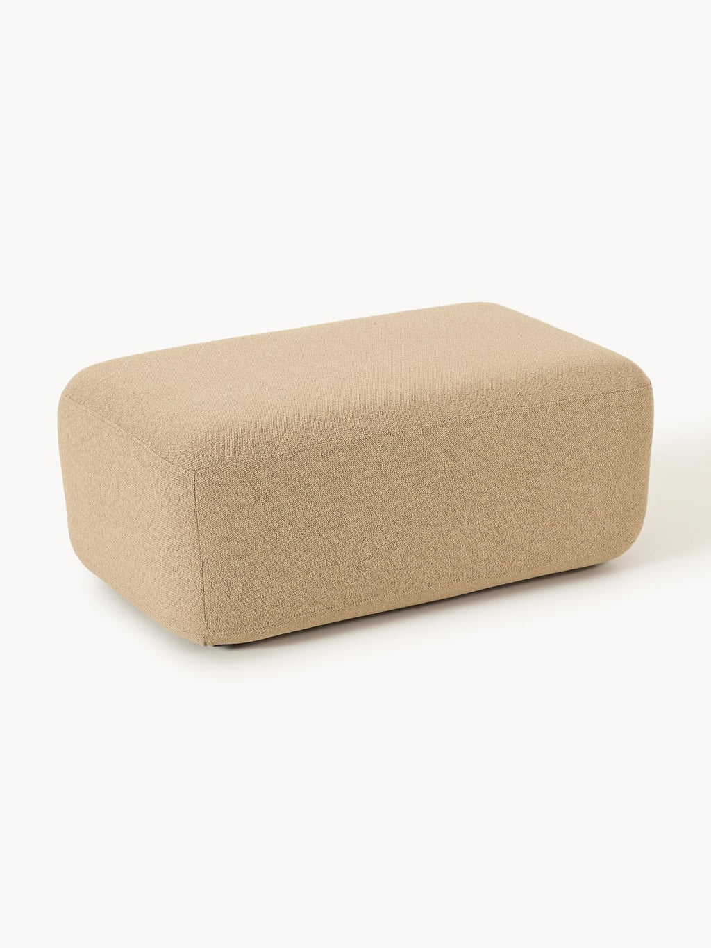 Naomi Garden Ottoman — Warm Grey