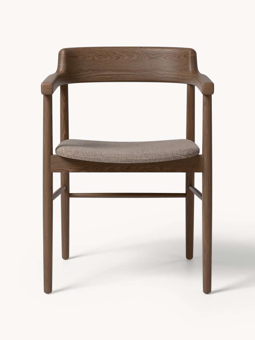 Bohr Armchair in Oak — Olive