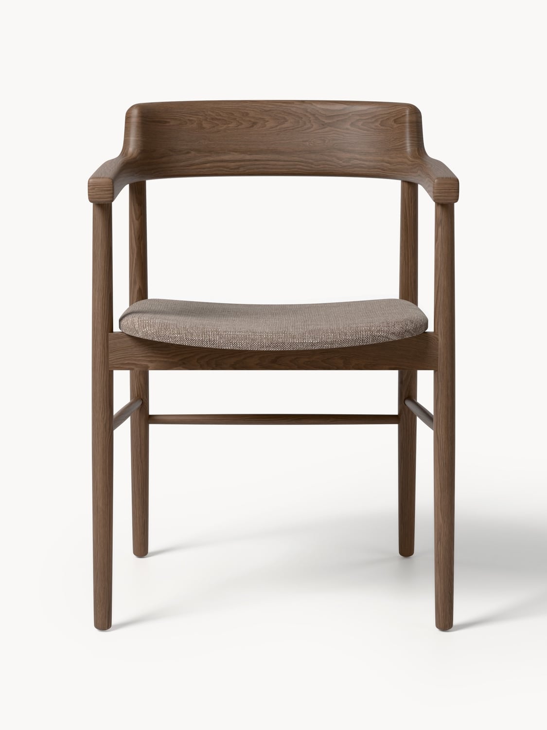 Bohr Armchair in Oak — Olive