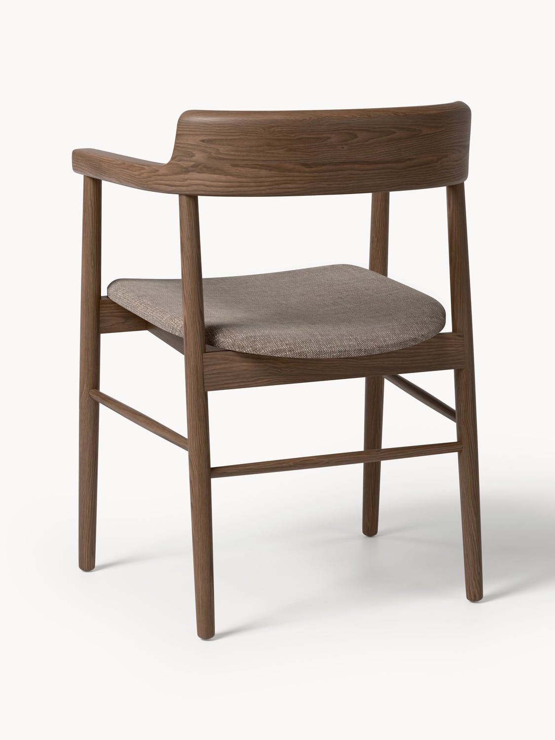 Bohr Armchair in Oak — Olive