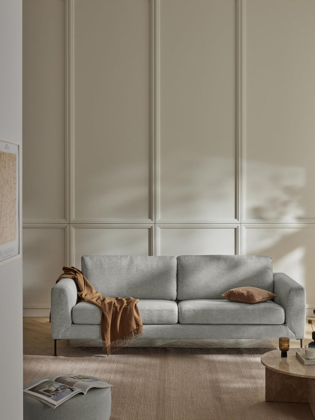 Cucita Sofa (2-seater) — Grey