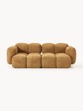 Tayla Modular Sofa (3-seater) in Teddy Bouclé — Ochre