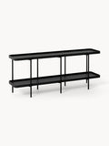Renee Low Wooden Shelving Unit — Mushroom
