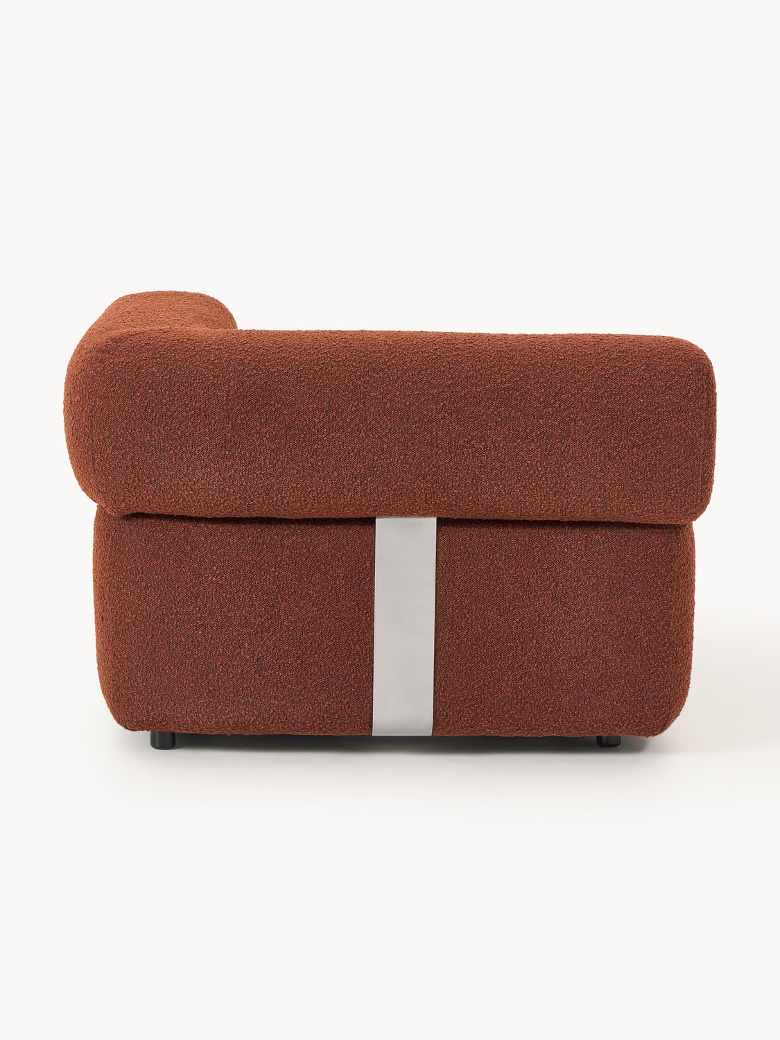 Anton Bouclé Corner Module — Burgundy
