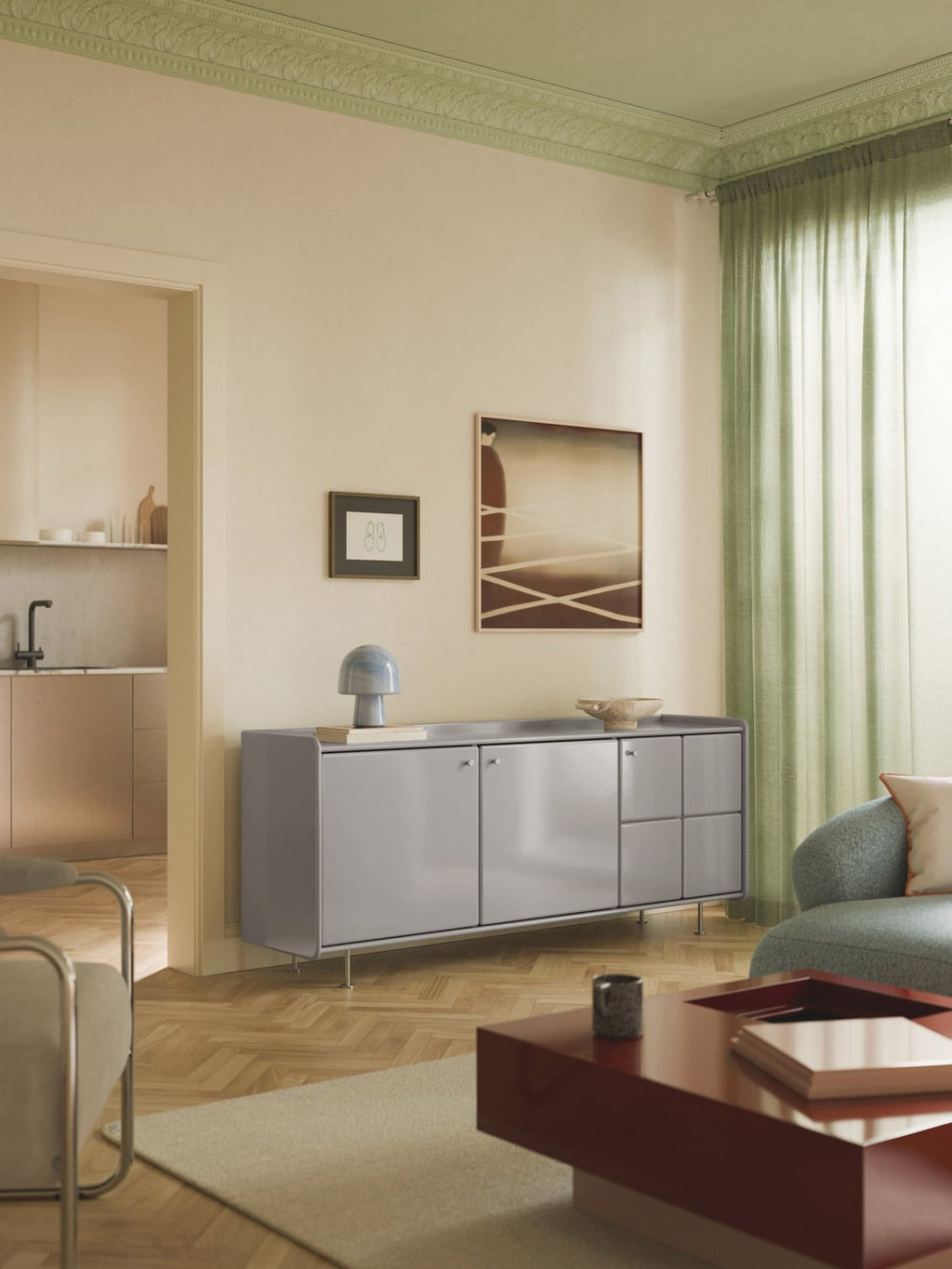 Coya Sideboard — Grey