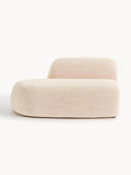 Wolke Bouclé-Chaise-Module — Rose