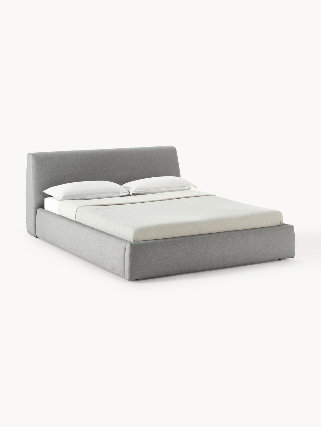 Cloud Upholstered Bed — Lilac