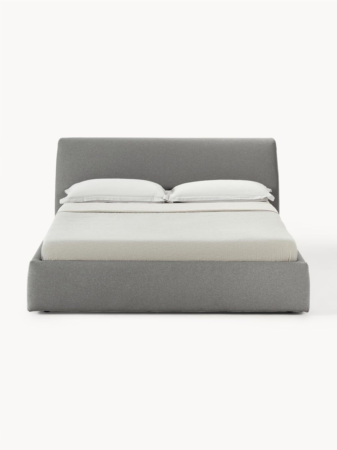 Cloud Upholstered Bed — Lilac