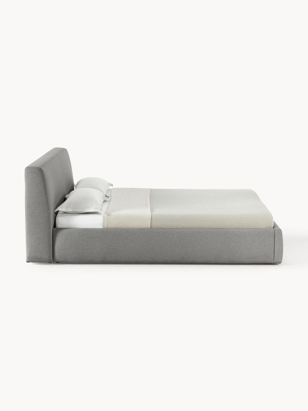 Cloud Upholstered Bed — Lilac