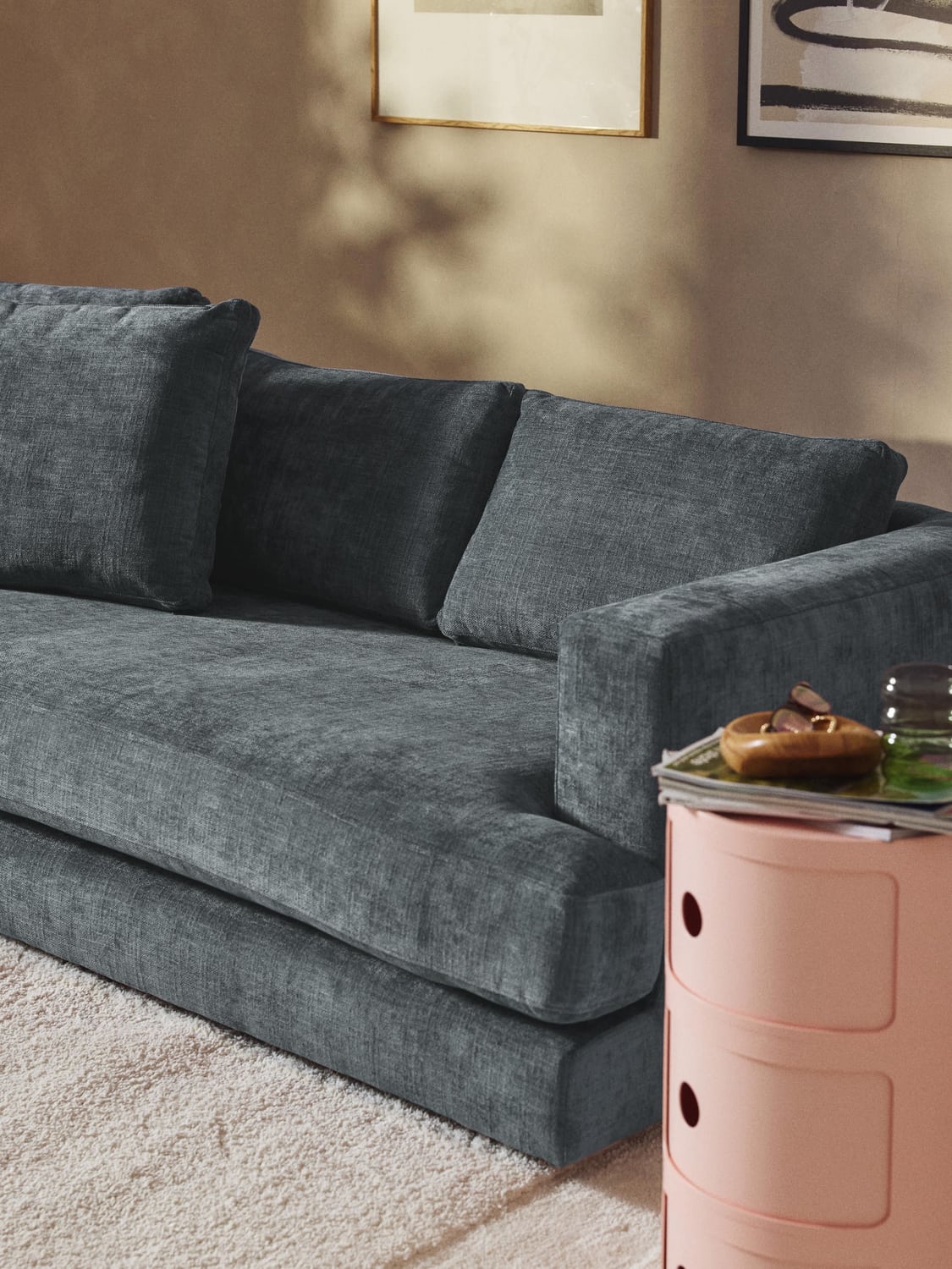 Tribeca Sofa (3-seater) — Slate Grey