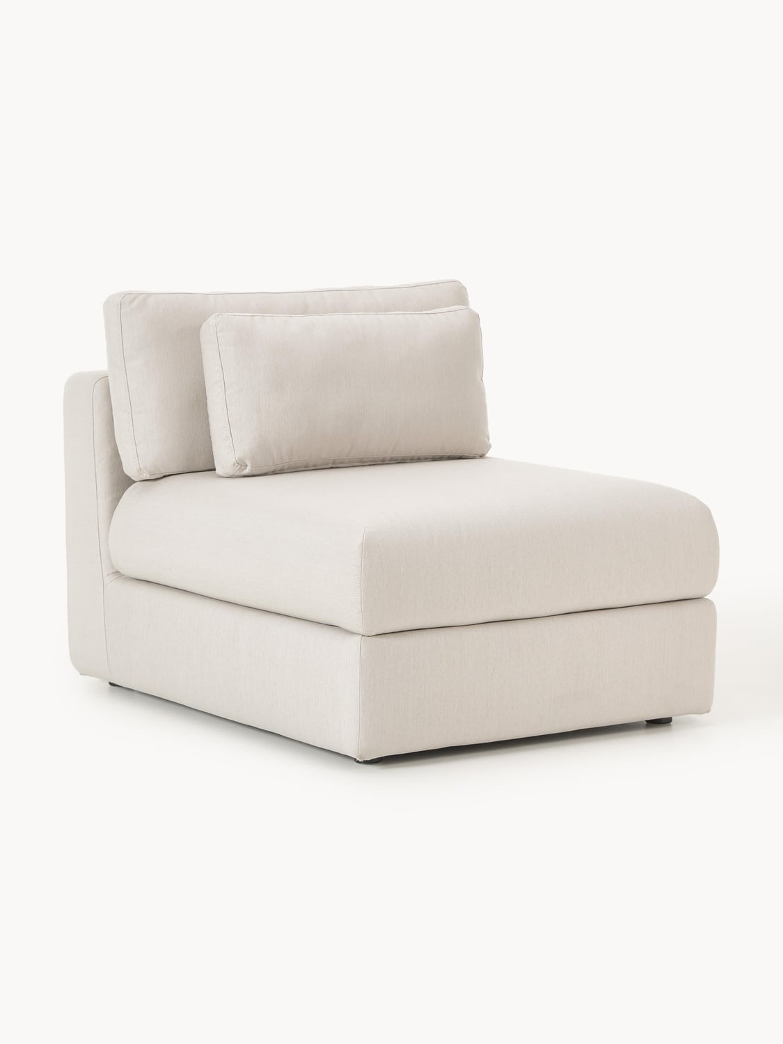 Rabea Modular Garden Lounge Chair — Light Grey