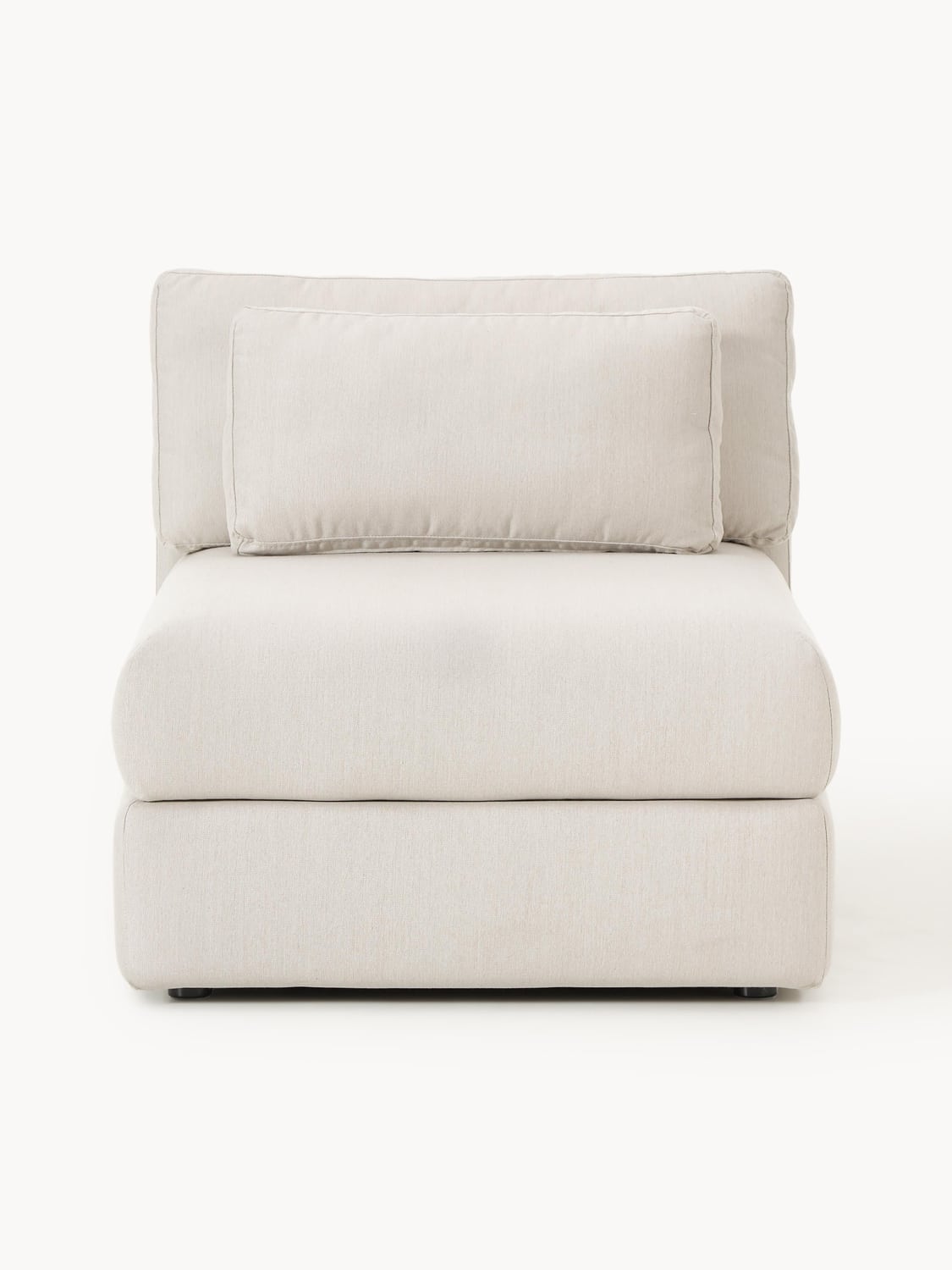 Rabea Modular Garden Lounge Chair — Light Grey
