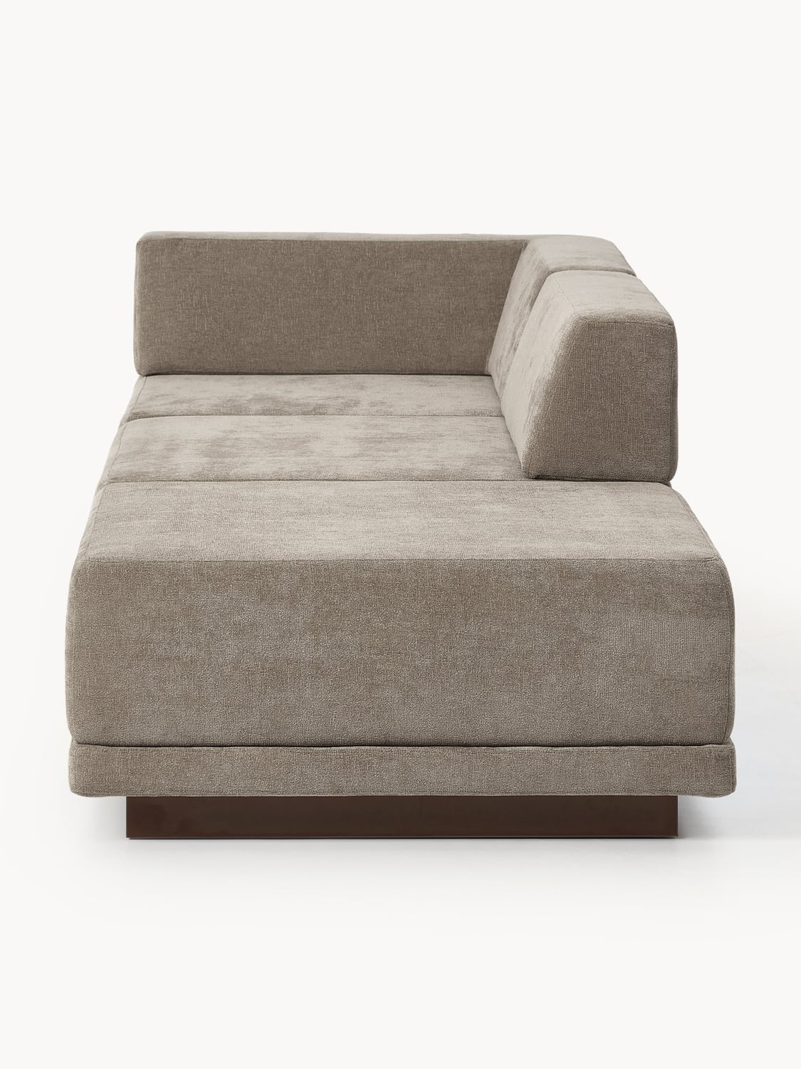 Colin Modular Sofa (4-seater) with Ottoman — Taupe