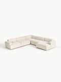 Melva XL Corner Sofa — Off-White