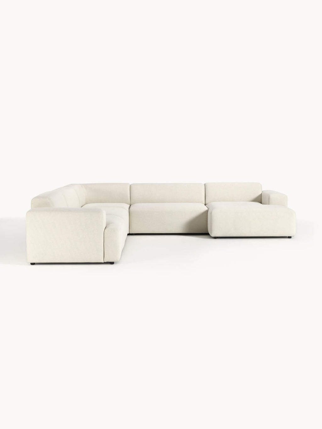 Melva XL Corner Sofa — Off-White