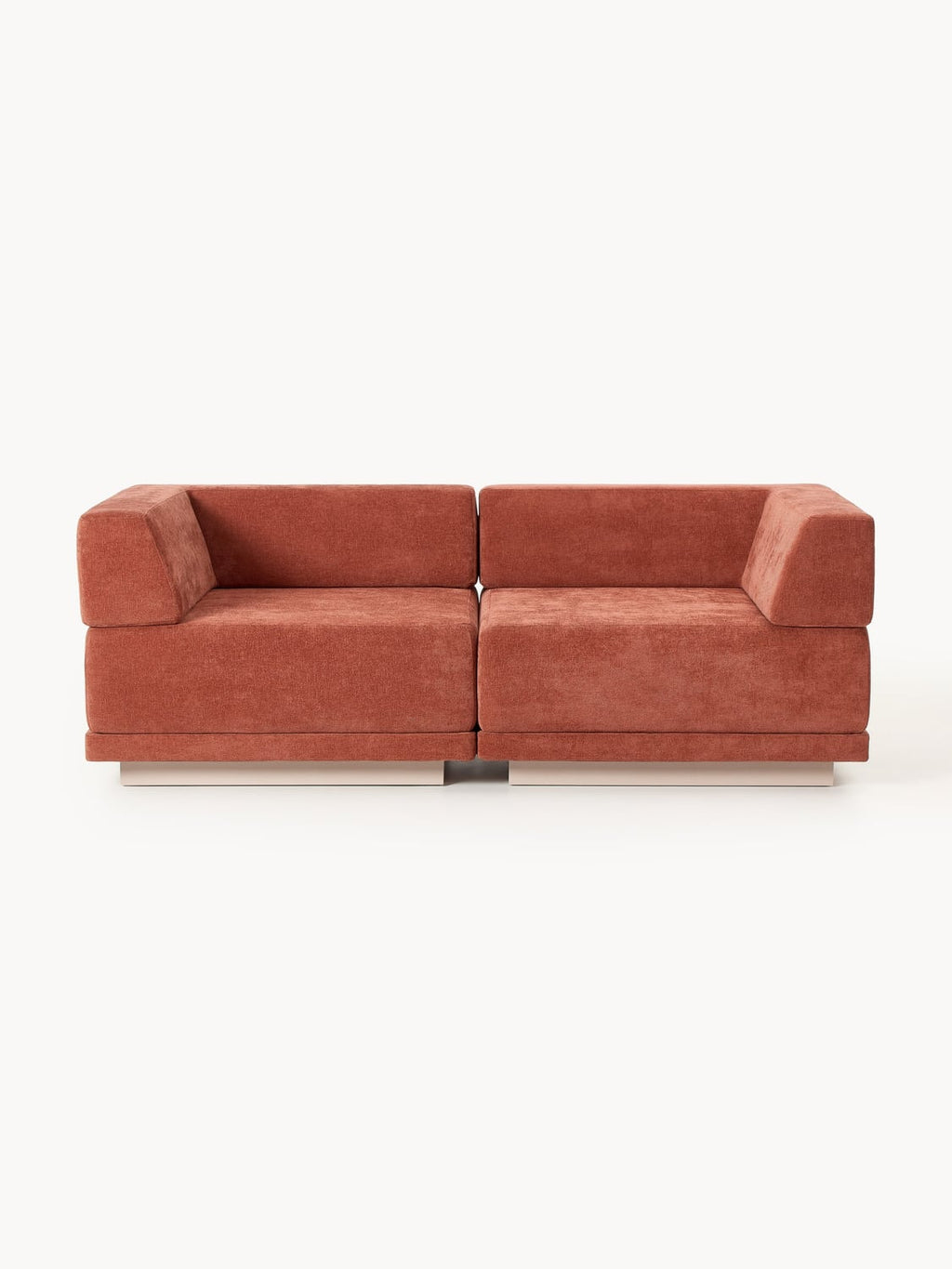 Colin Modular Sofa (2-seater) — Terracotta