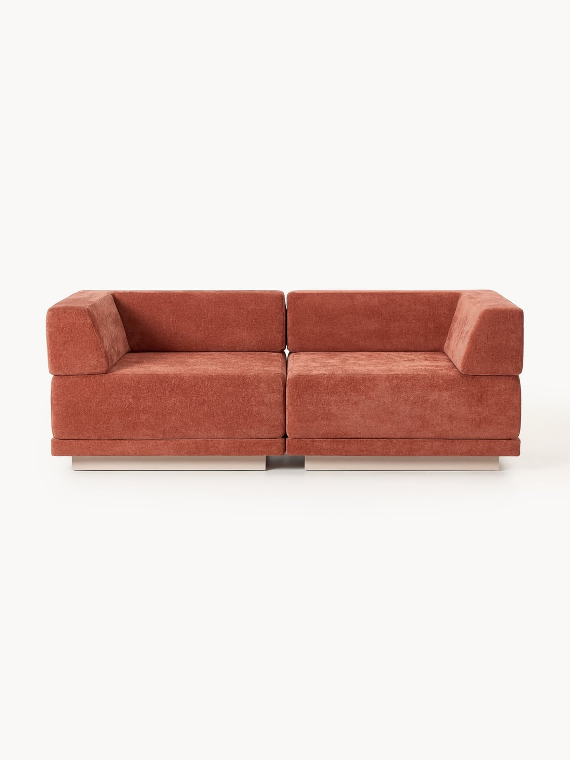 Colin Modular Sofa (2-seater) — Terracotta
