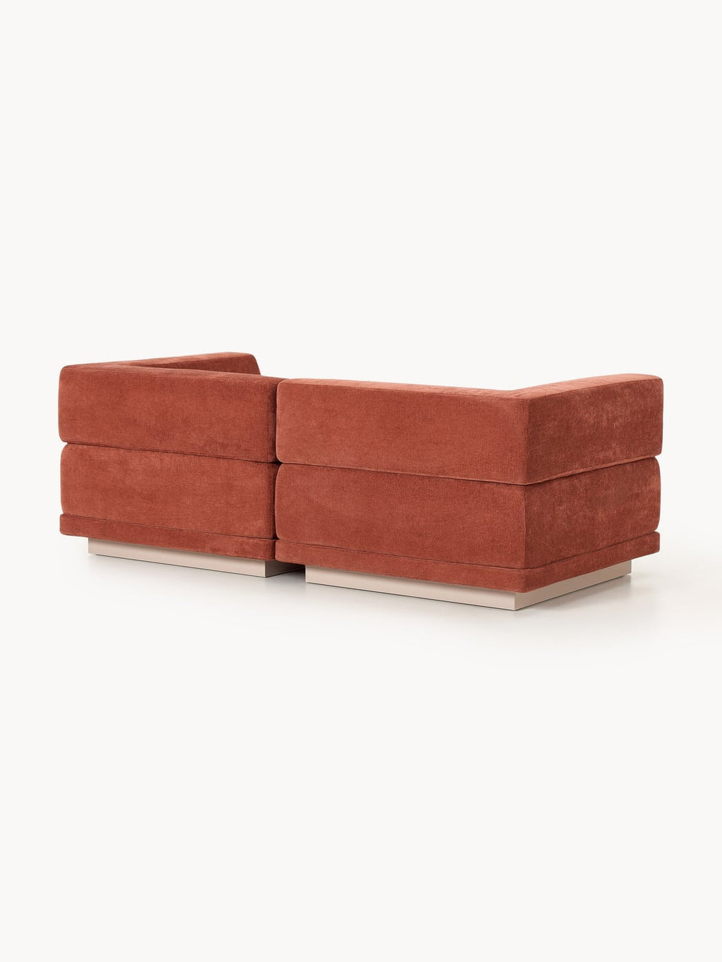Colin Modular Sofa (2-seater) — Terracotta