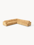 Melva XL Corner Sofa — Mustard