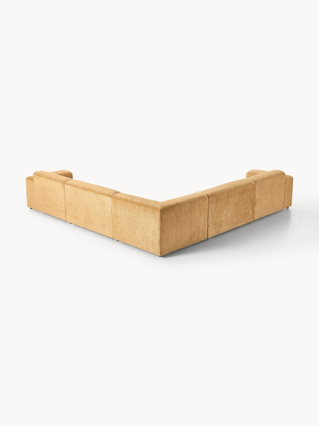 Melva XL Corner Sofa — Mustard