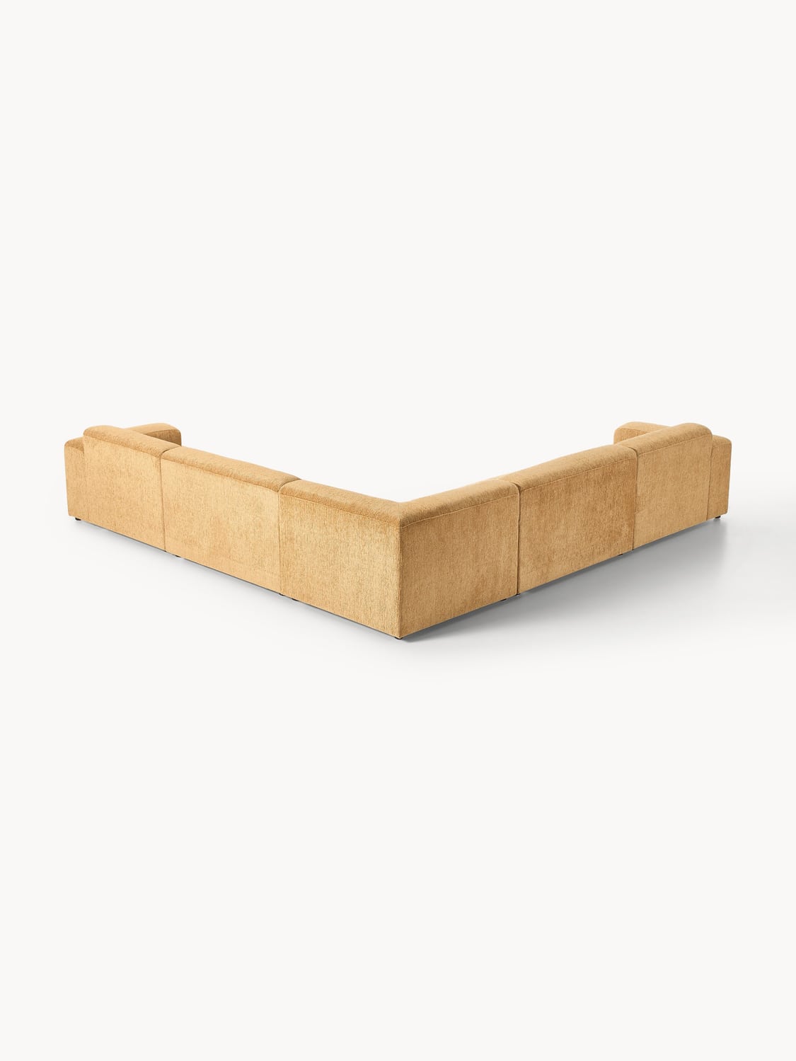 Melva XL Corner Sofa — Mustard