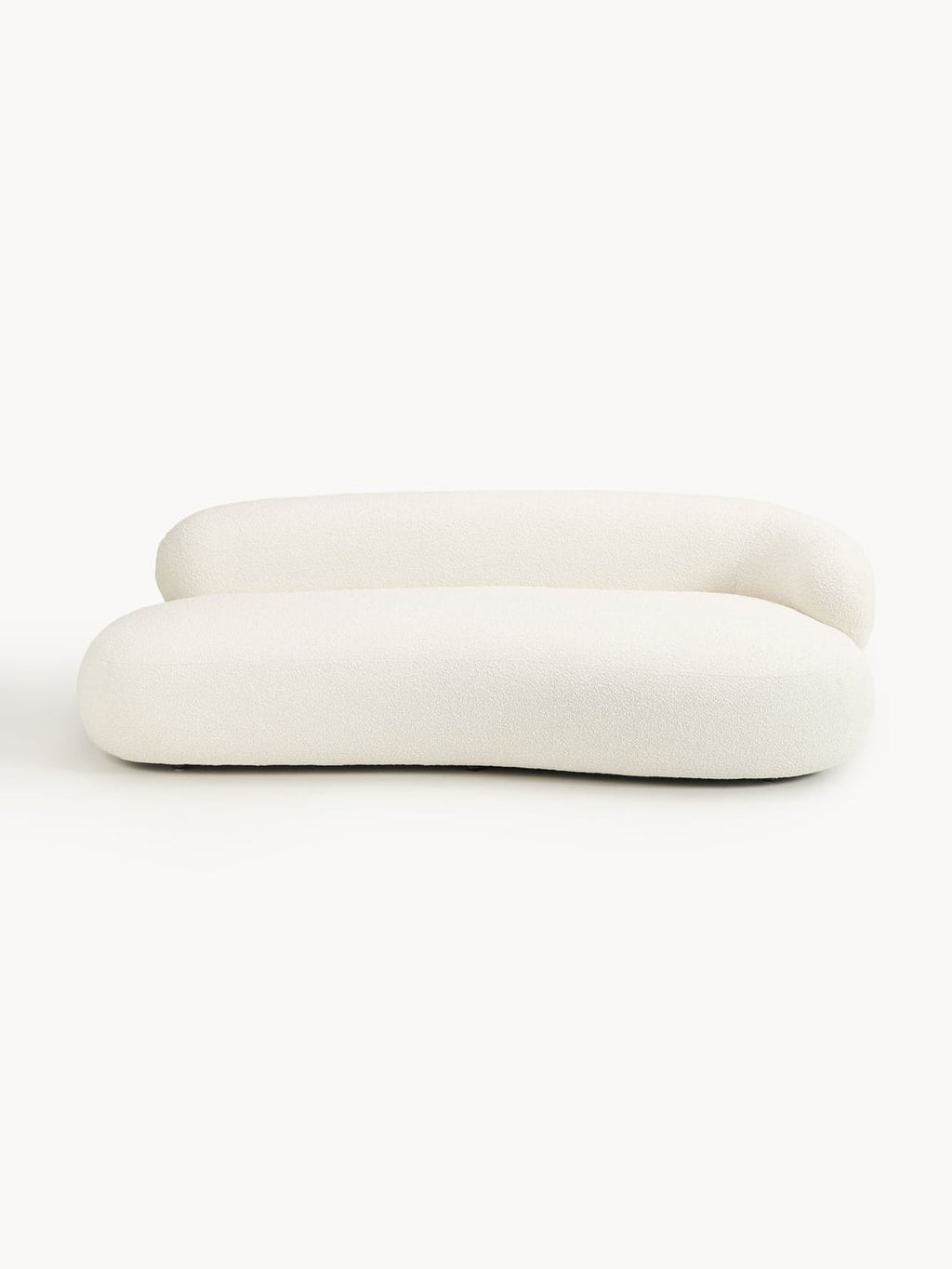 Alba Bouclé Sofa (3-seater) — Off-White