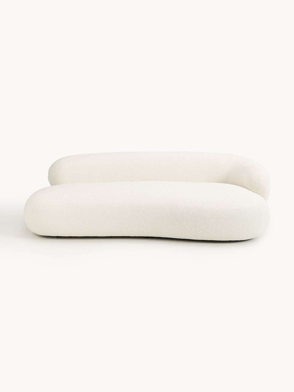 Alba Bouclé Sofa (3-seater) — Off-White