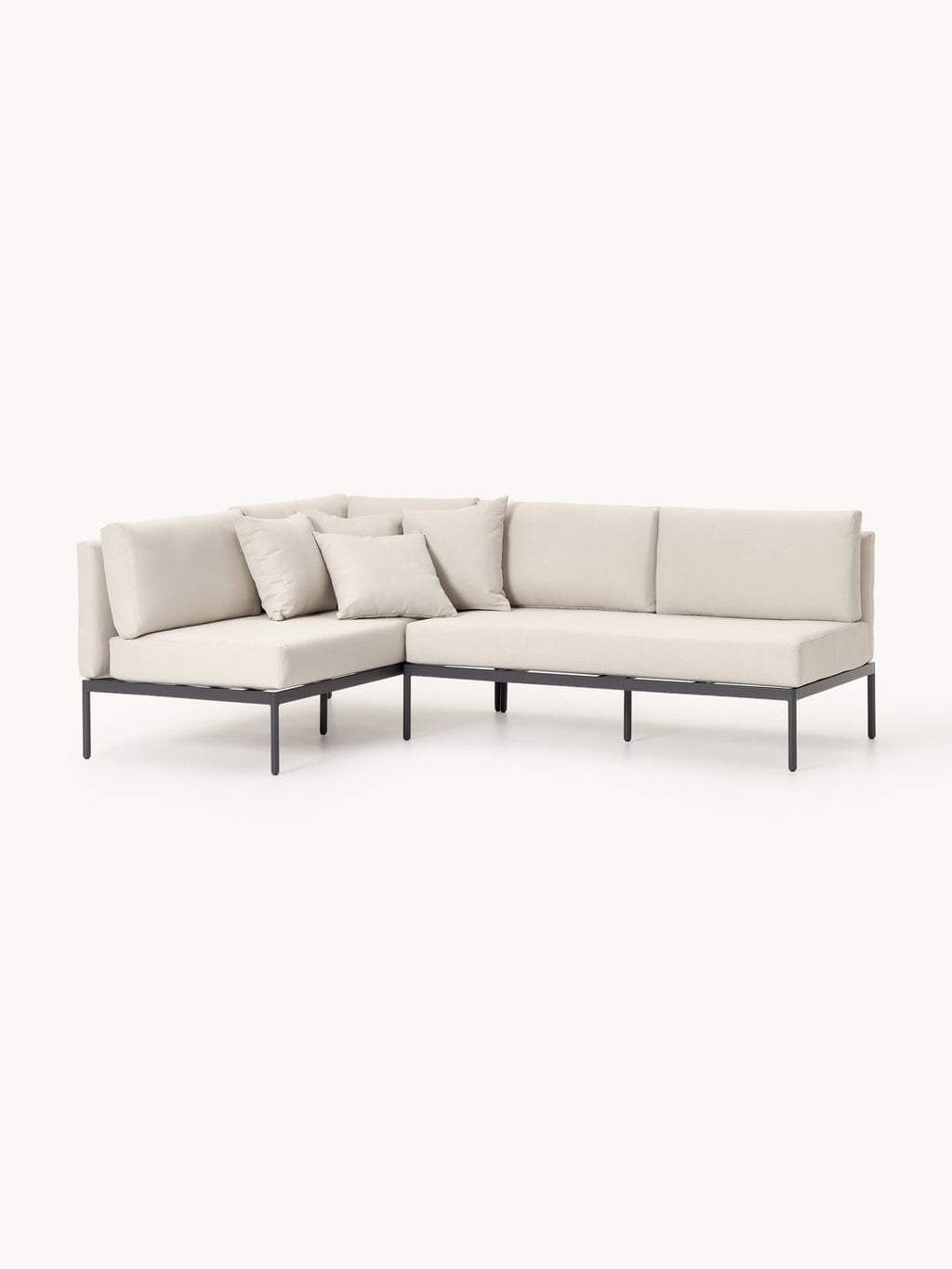 Linden Garden Lounge Set, set of 2 — Light Grey