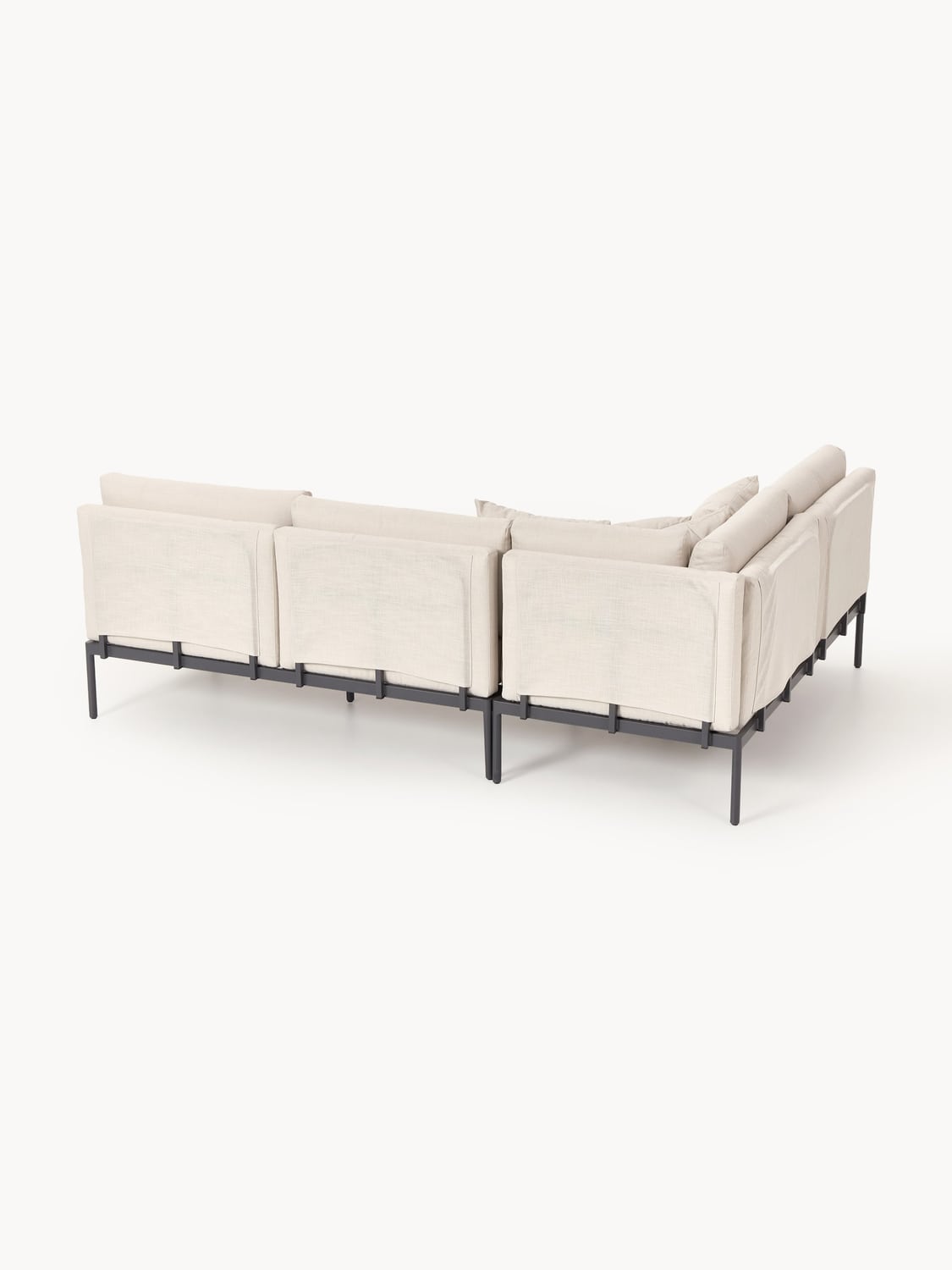 Linden Garden Lounge Set, set of 2 — Light Grey