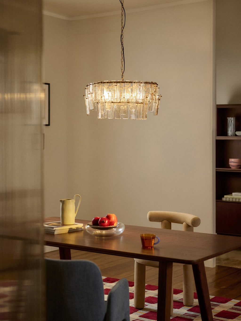 Cersei Large Pendant Light in Glass