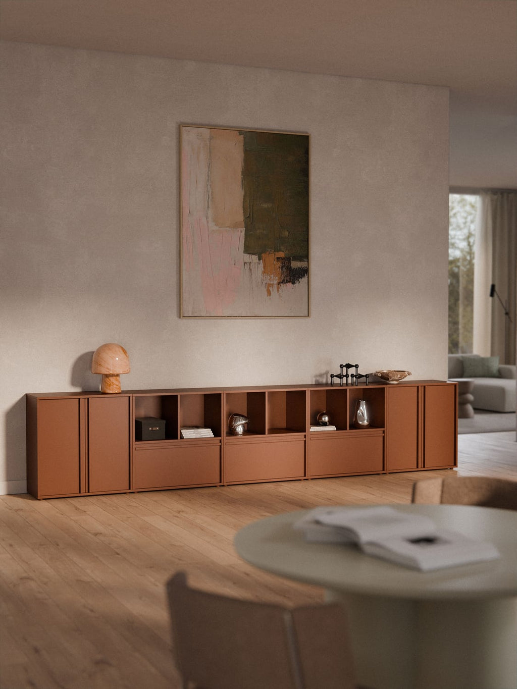 Ani Module for Modular Shelving System — Whisky