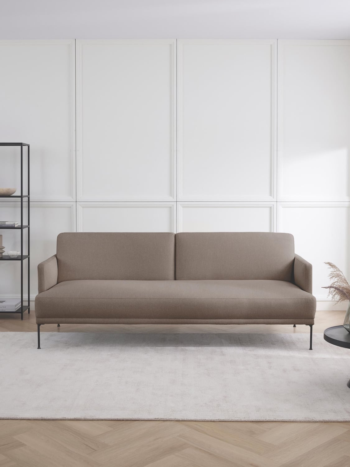 Fluente Sofa Bed (3-seater) — Taupe