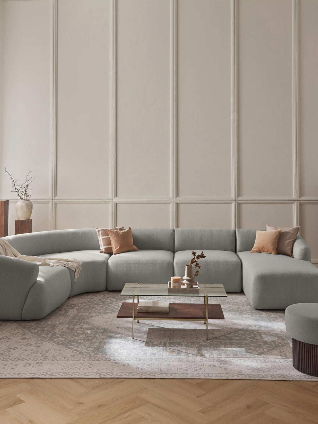 Sofia Modular XL Sofa — Sand Beige