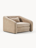 Eliot Sleeper Chair — Warm Grey