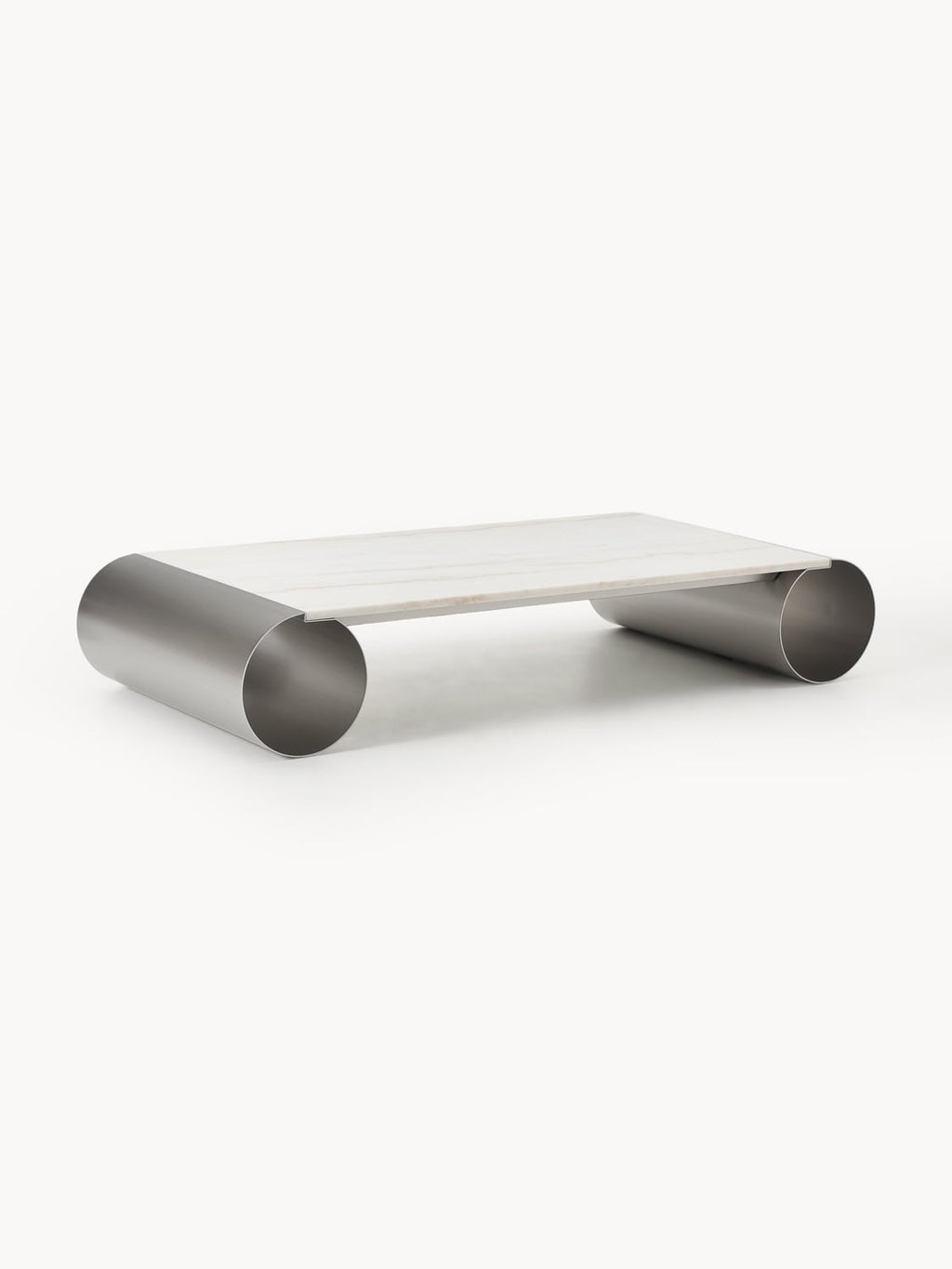 Blaze XL-Coffee Table with Marble Top, B 160 cm