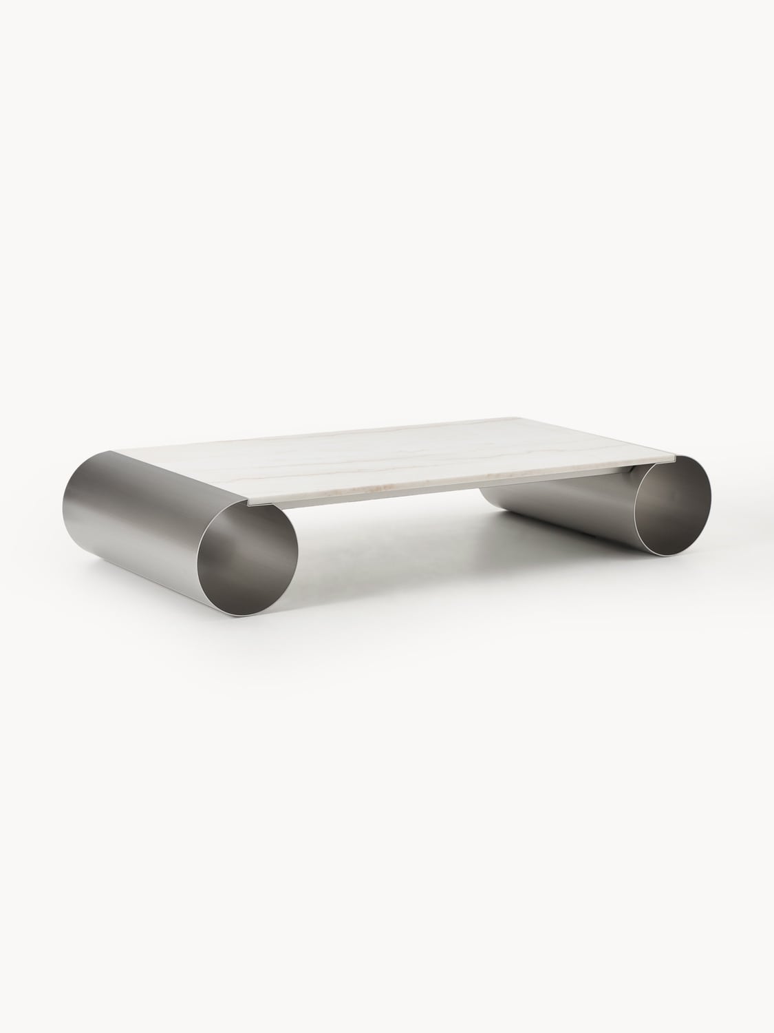 Blaze XL-Coffee Table with Marble Top, B 160 cm