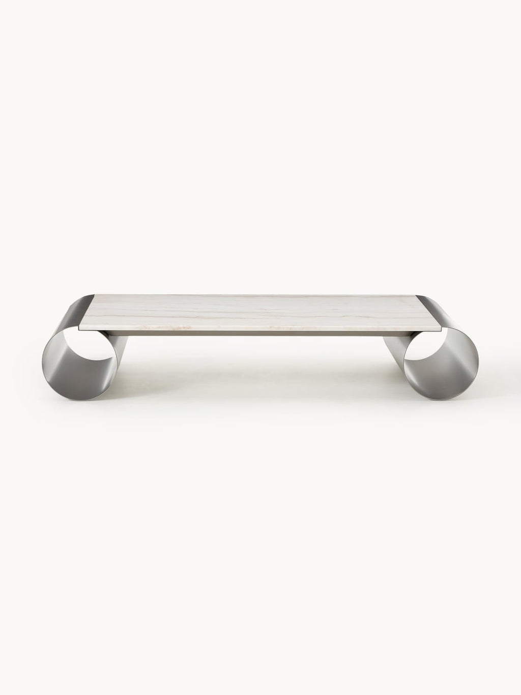 Blaze XL-Coffee Table with Marble Top, B 160 cm