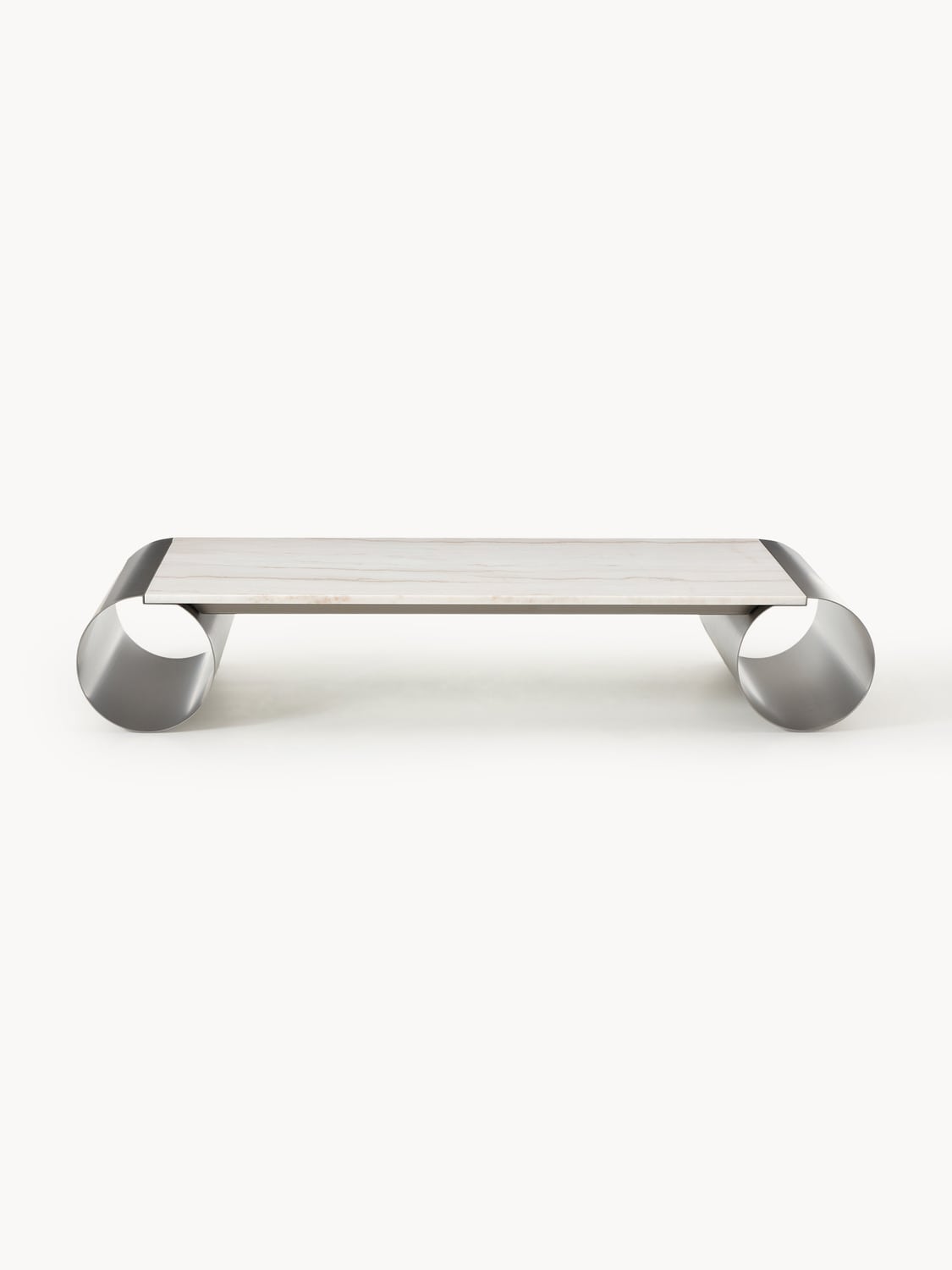 Blaze XL-Coffee Table with Marble Top, B 160 cm