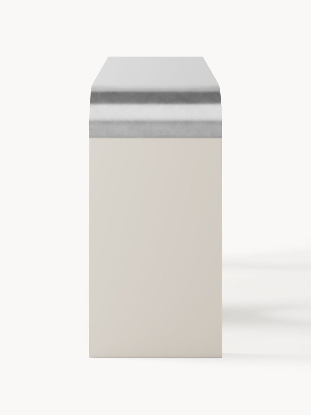 Melek Console Table — Pearl Grey