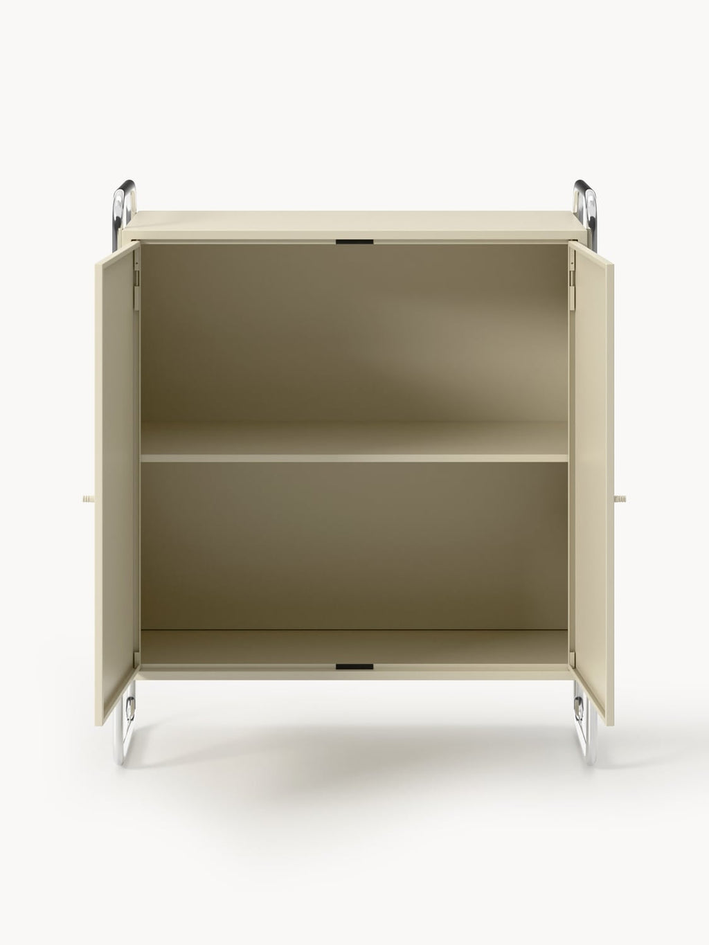 Robyn Metal-Highboard — Oatmeal