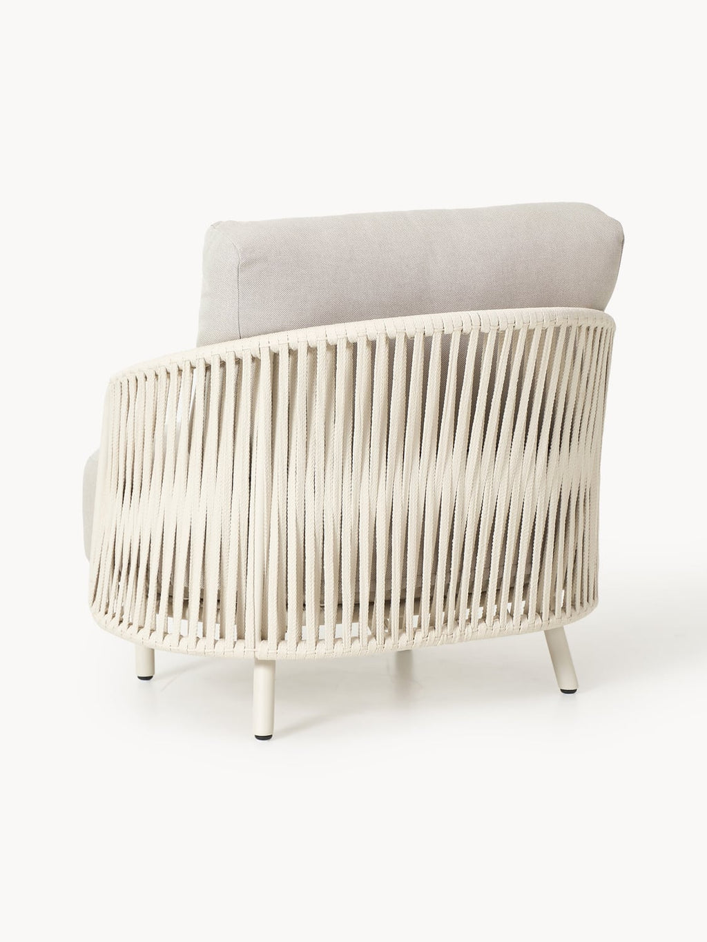 Sienna Garden Lounge Chair — Light Grey