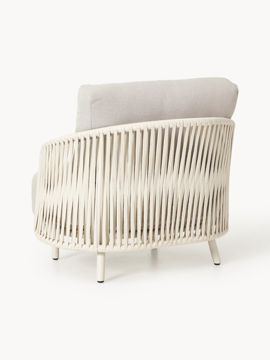 Sienna Garden Lounge Chair — Light Grey