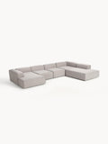 Lennon Modular XL Sofa in Bouclé — Oatmeal