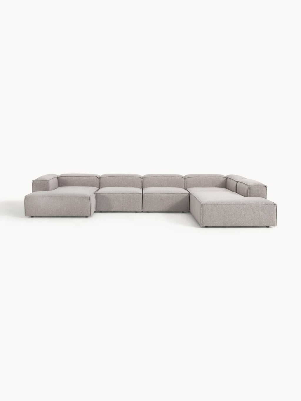 Lennon Modular XL Sofa in Bouclé — Oatmeal