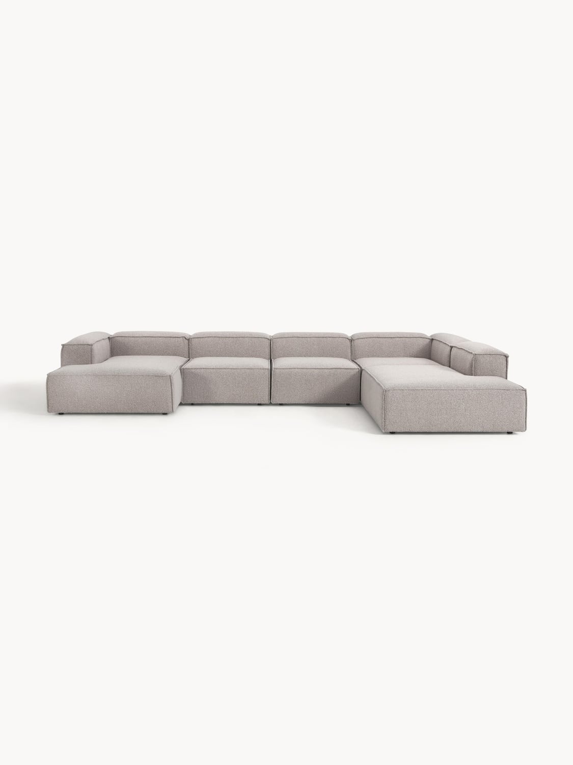 Lennon Modular XL Sofa in Bouclé — Oatmeal