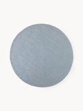 Eleni Round Wool Rug, Hand-Tufted