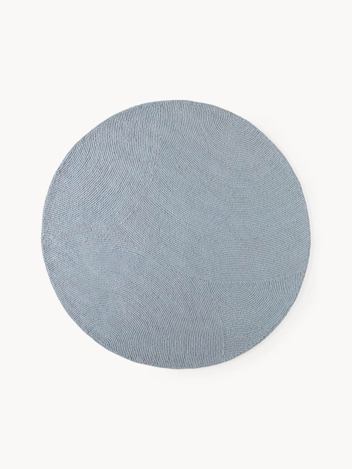 Eleni Round Wool Rug, Hand-Tufted