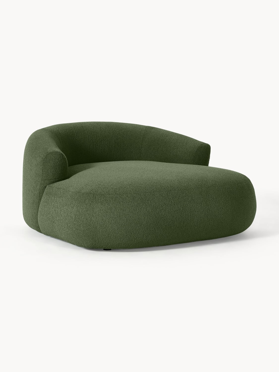 Sofia Bouclé-XL-Lounge Chair — Anthracite