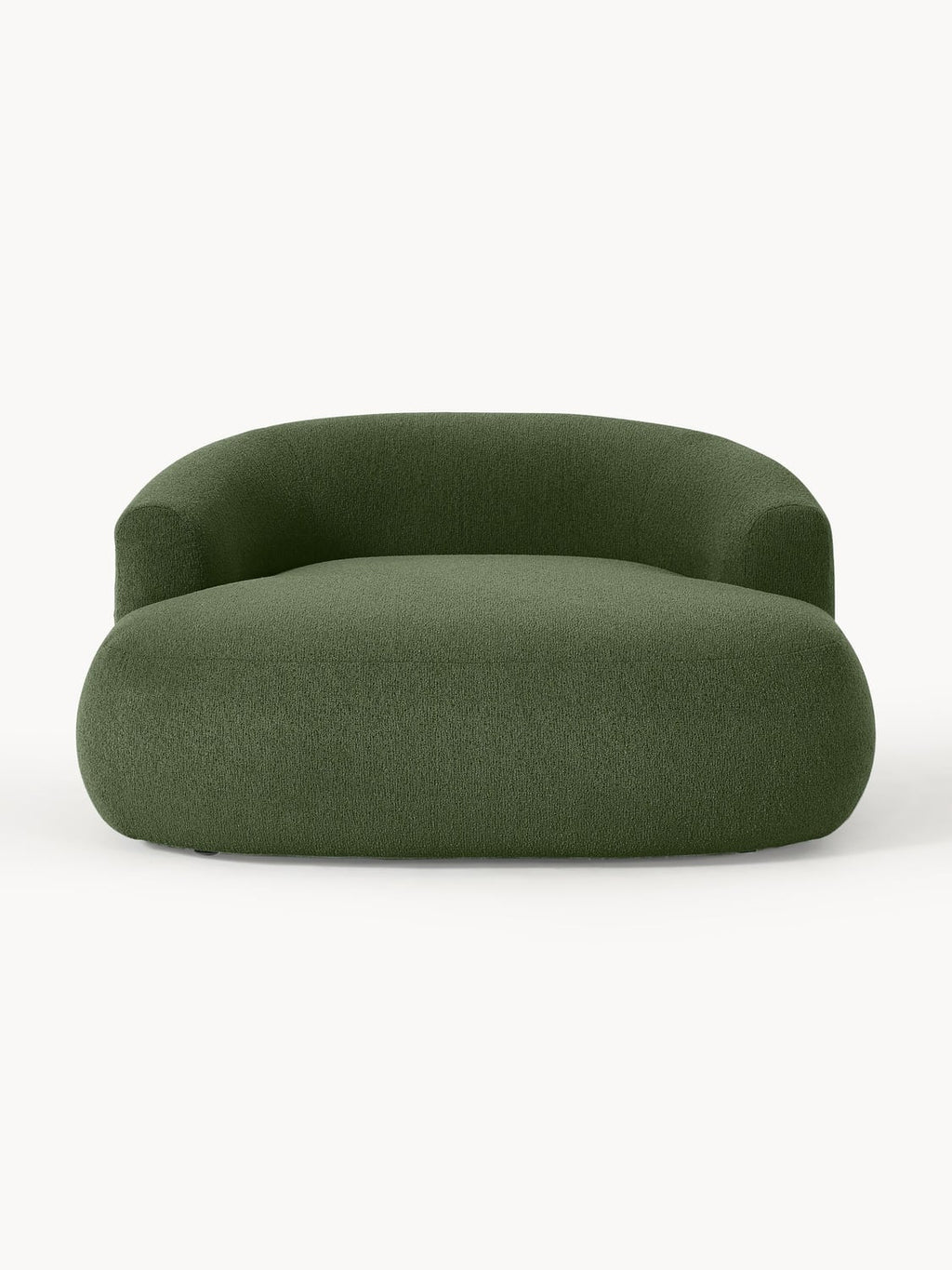 Sofia Bouclé-XL-Lounge Chair — Anthracite