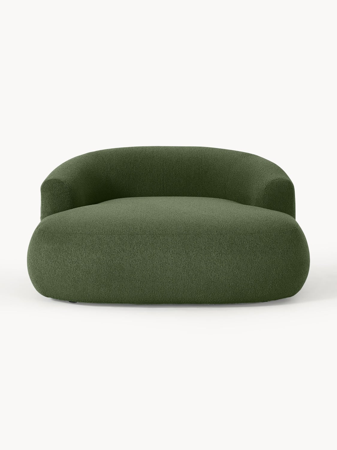 Sofia Bouclé-XL-Lounge Chair — Anthracite